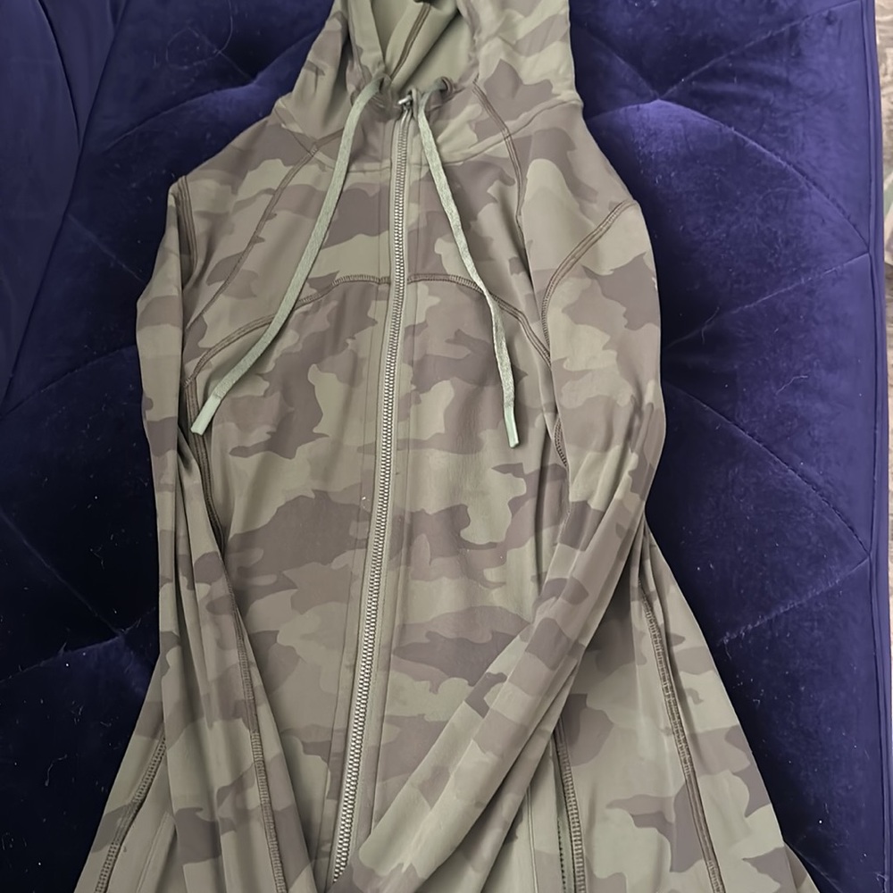 Hooded Army Green Lululemon Define Jacket
